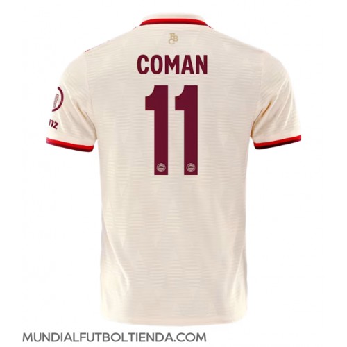 Camiseta Bayern Munich Kingsley Coman #11 Tercera Equipación Replica 2024-25 mangas cortas